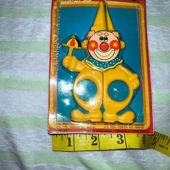 NOS Vintage Jr Scissors Clown Design Hong Kong - Picture 6 of 6